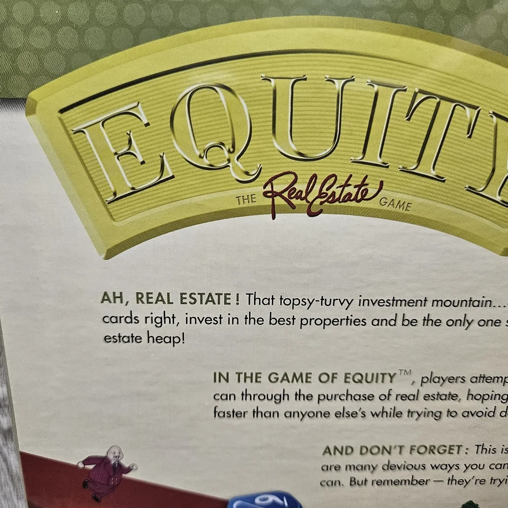 Equity The Real Estate Board Game - Strategy Game NIB - Picture 9 of 14